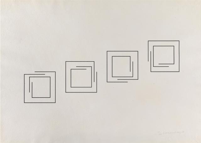 Verena Loewensberg, Sans titre, 1980