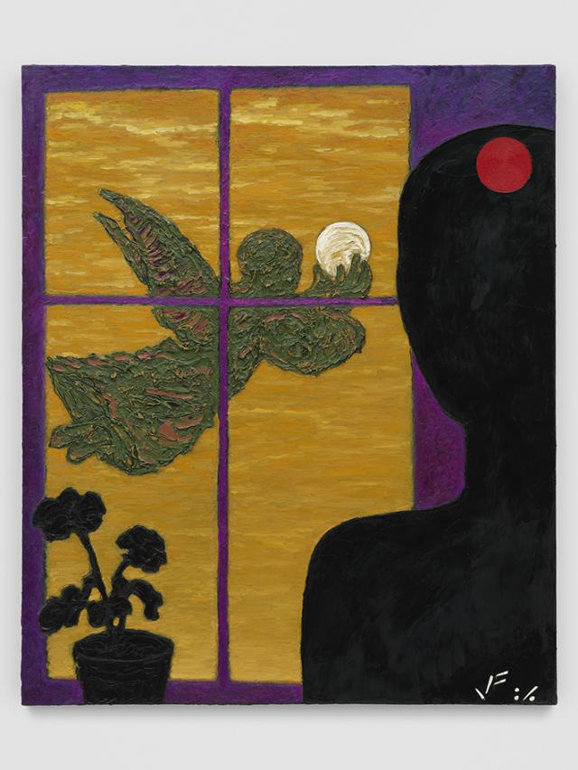 Jean-Frédéric Schnyder, 387 Am Fenster, 1986