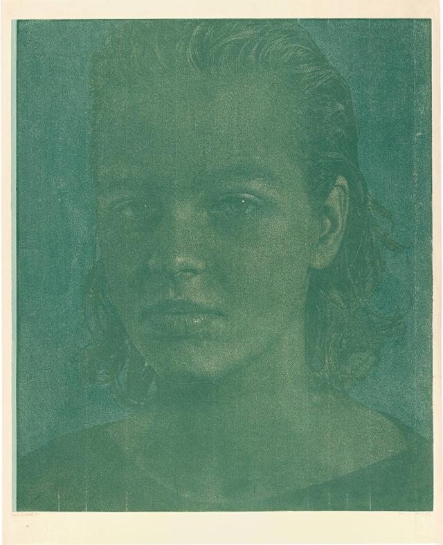 Franz Gertsch, Natascha III, 1987