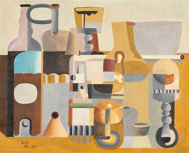 Le Corbusier, Nature morte du pavillon de l'Esprit Nouveau, 1952-24