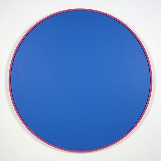 Olivier mosset tondo bleu