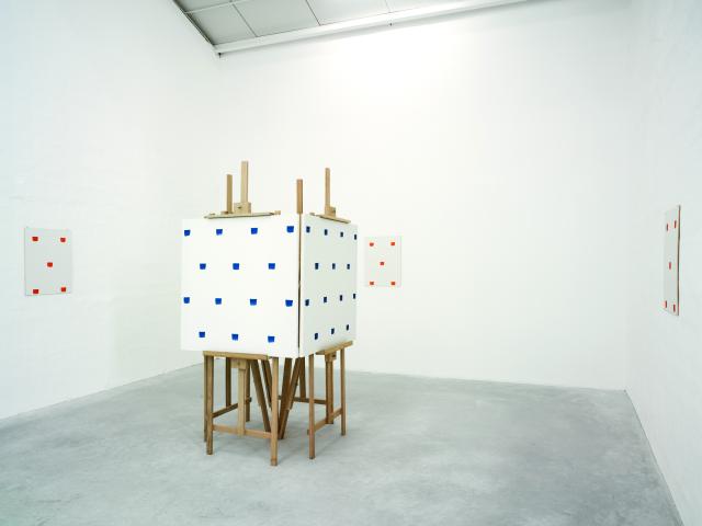 Niele Toroni, Andata e ritorno, 1991