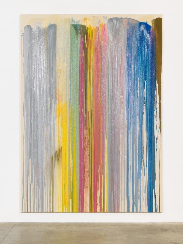Armleder, mixed media on canvas