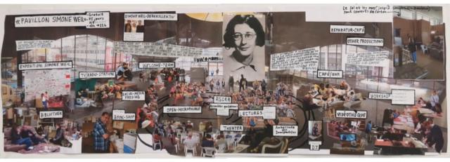 Collage by Thomas Hirschhorn
